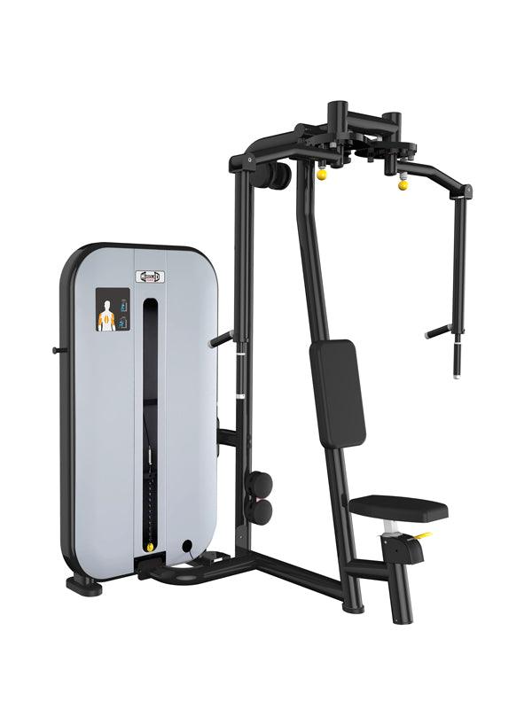 Muscle D Fitness - Vogue Pec Deck Rear Delt Machine - Commercial Gym