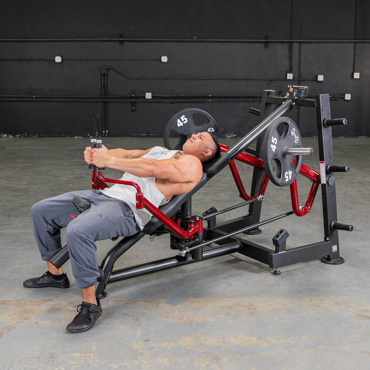 Muscle D Fitness - Power Leverage V2 Decline Chest Fly / Most Muscular Machine