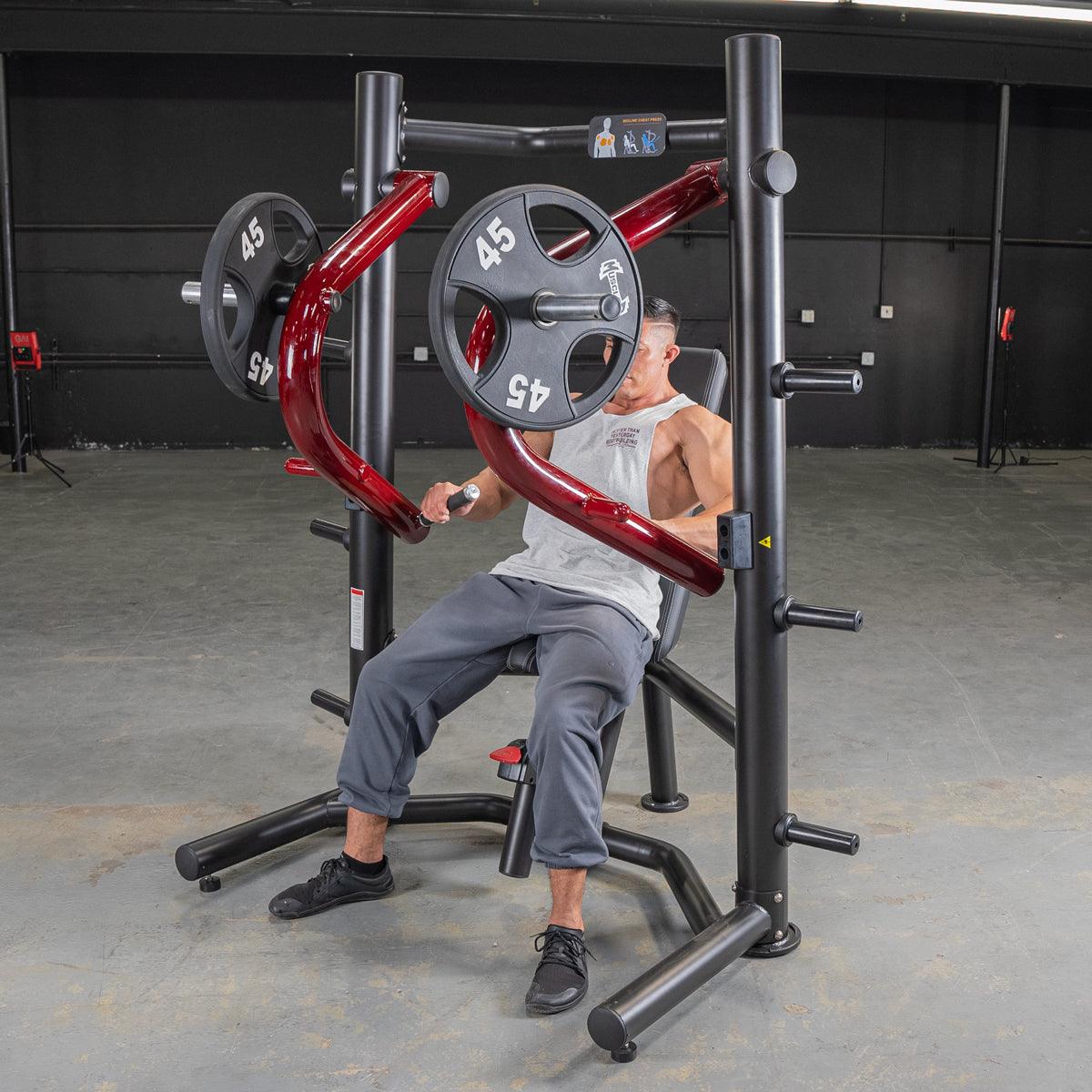 Muscle D Fitness - Power Leverage V2 Decline Chest Press