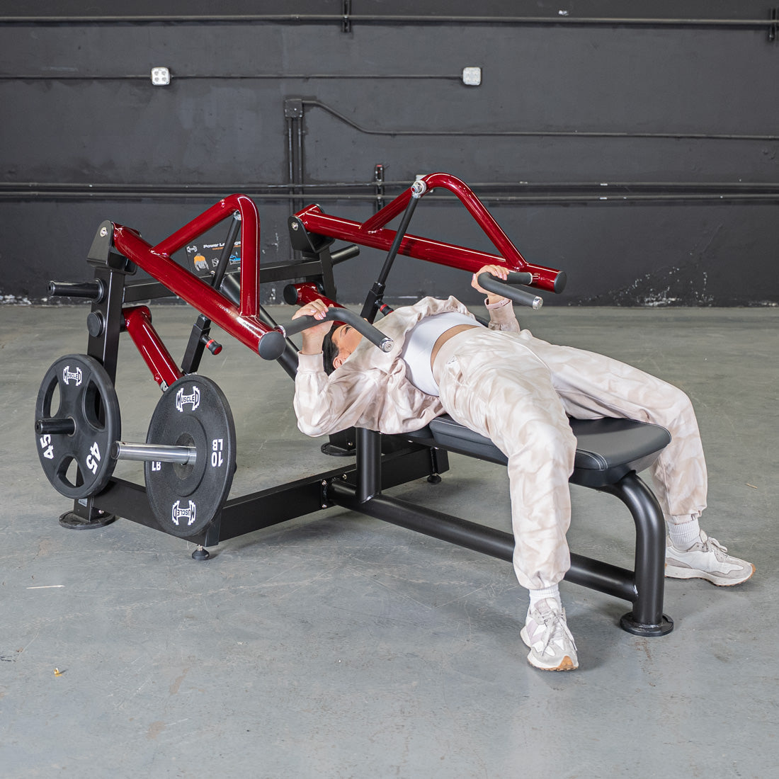 Muscle D Fitness - Power Leverage V2 Horizontal Chest Press