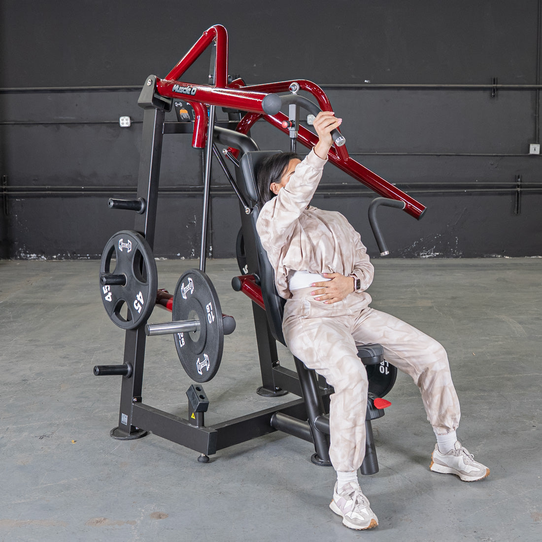 Muscle D Fitness - Power Leverage V2 Incline Chest Press