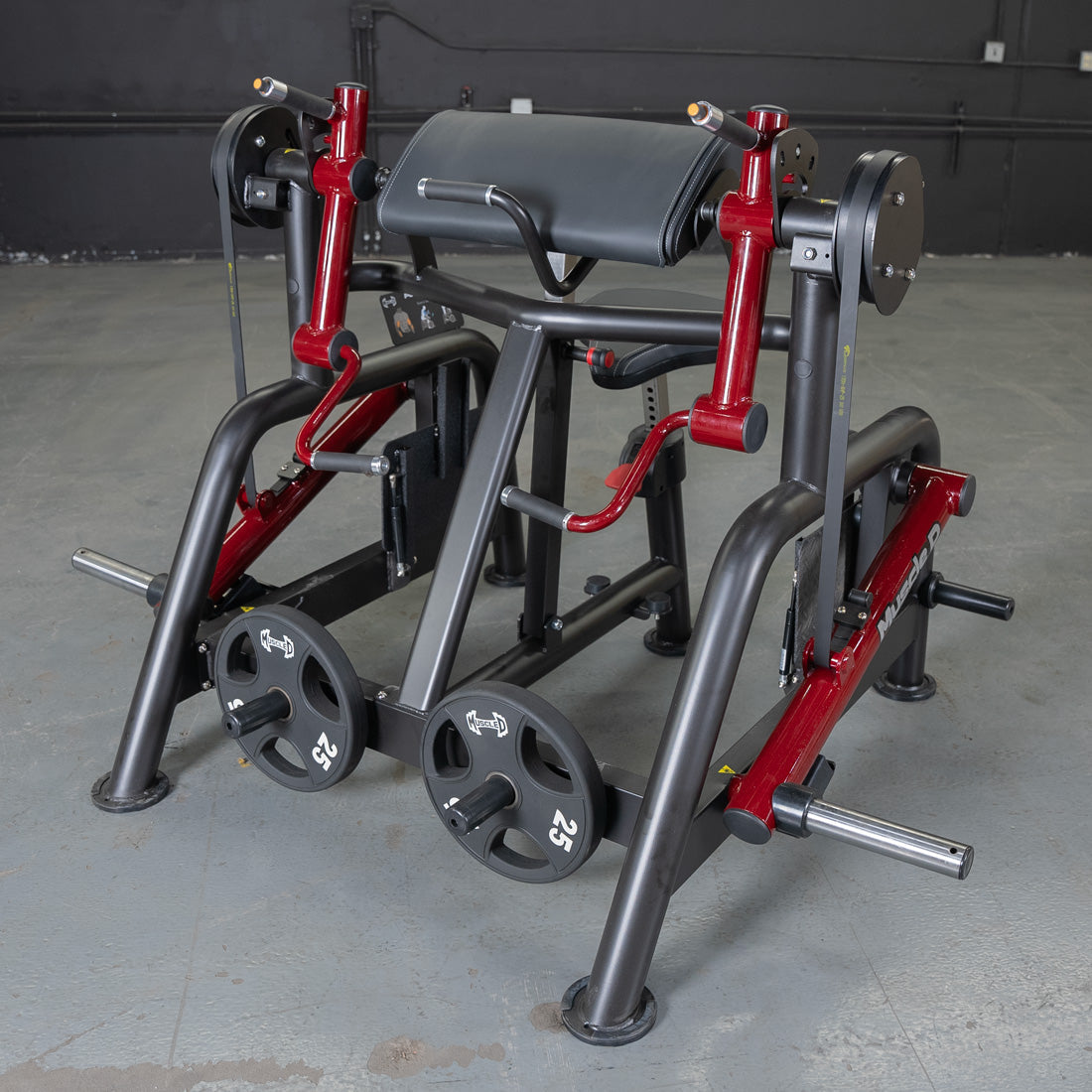 Muscle D Fitness – Power Leverage V2 Iso Lateral Biceps Curl / Preacher Curl