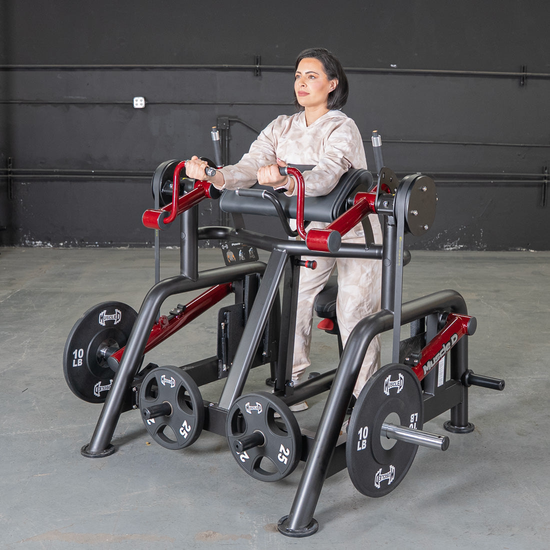 Muscle D Fitness – Power Leverage V2 Iso Lateral Biceps Curl / Preacher Curl