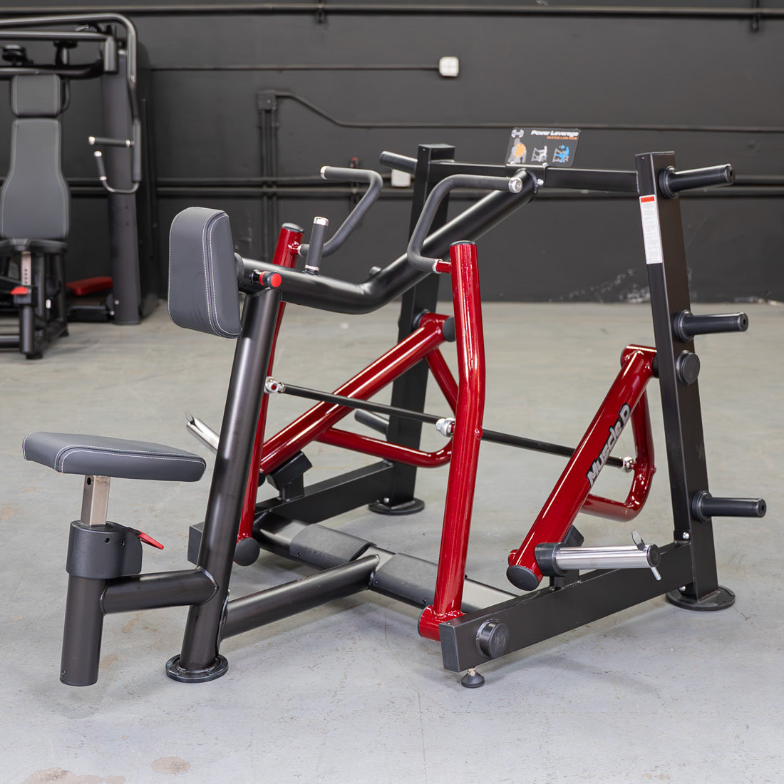 Muscle D Fitness - Power Leverage V2 Dual Hinge Seated Row