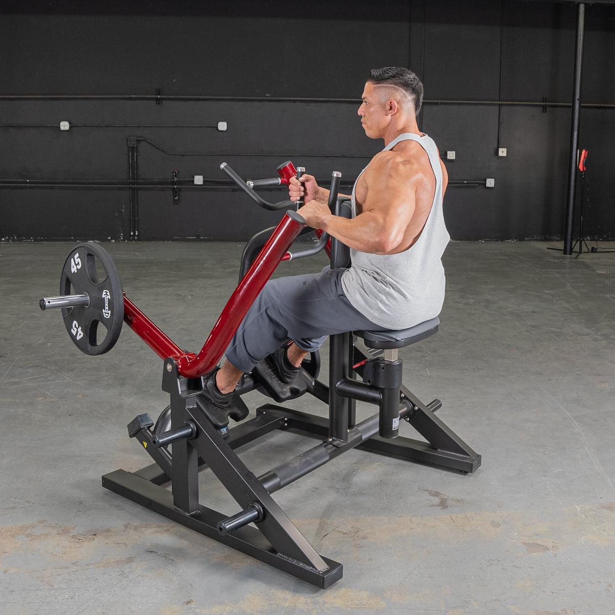 Muscle D Fitness - Power Leverage V2 Iso Lateral Seated Row