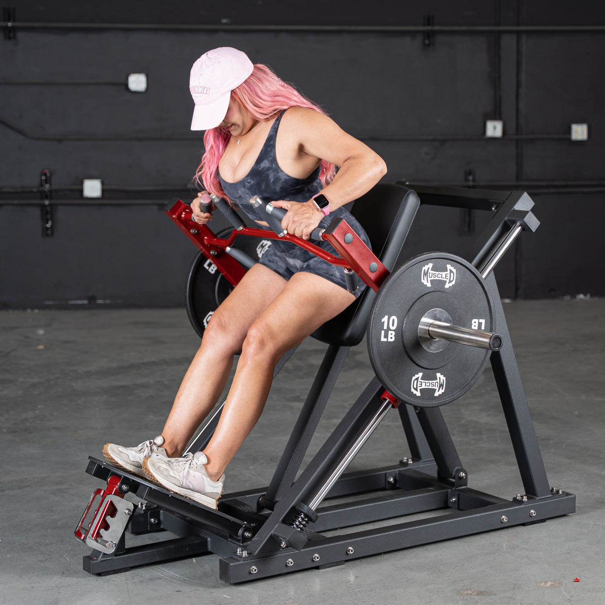 Muscle D Fitness - Power Leverage V2 Linear Bearing Row