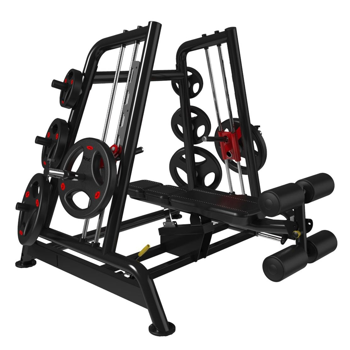 Muscle D Fitness - Power Leverage V2 Flat / Decline Convergent Bench
