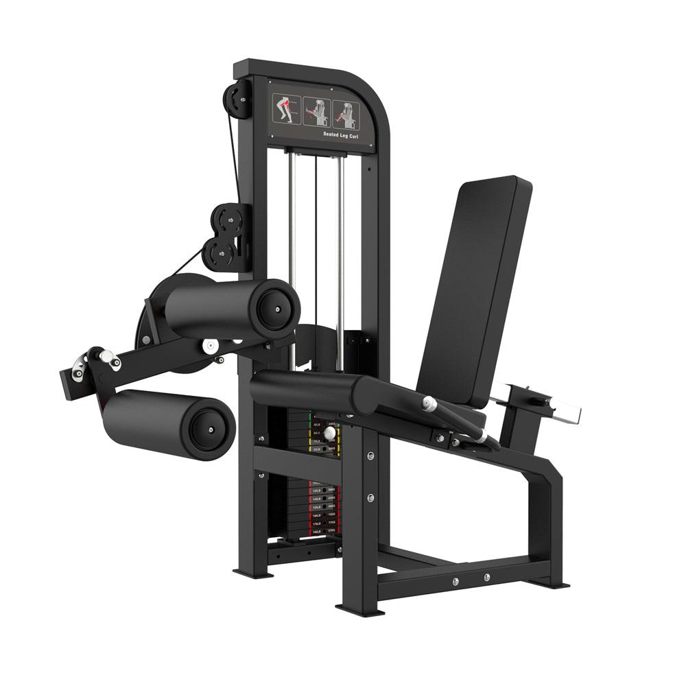 Muscle D Fitness - Excel Seated Leg Curl - Selectorized Hamstring Curl