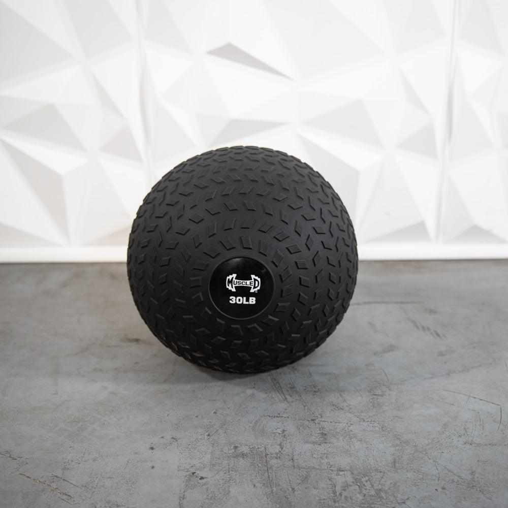 Muscle D Fitness - Slam Ball - Tire Track Design - Thick Outer Shell