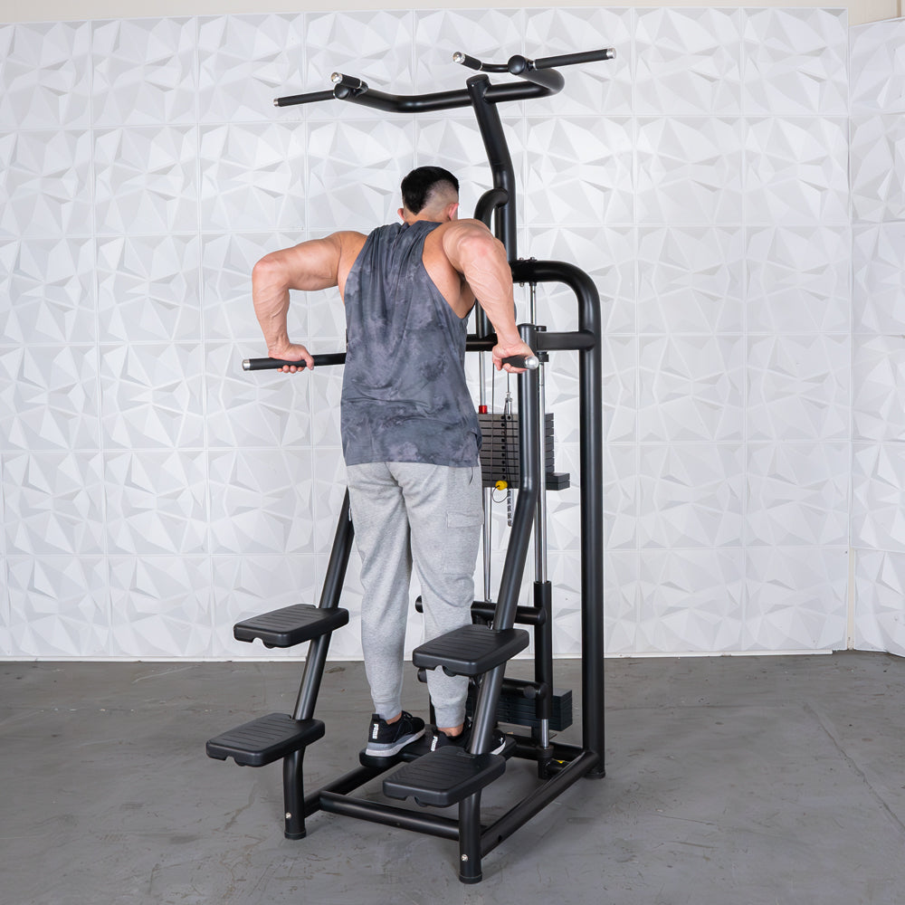 Muscle D Fitness - Vogue Assisted Chin Dip Machine | Commercial Gym Equipment