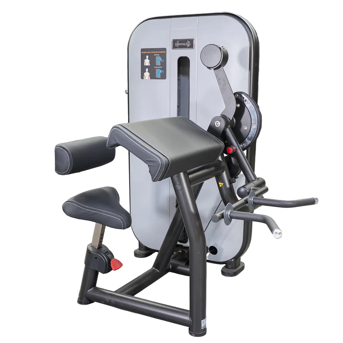 Muscle D Fitness - Vogue Biceps Triceps Combo - Commercial Selectorized Machine