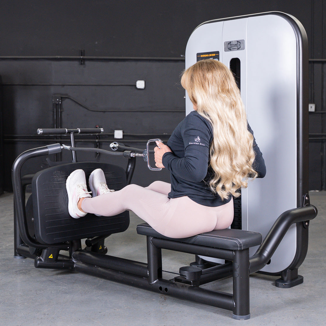 Muscle D Fitness - Vogue Diverging Low Row | Advanced Back Machine