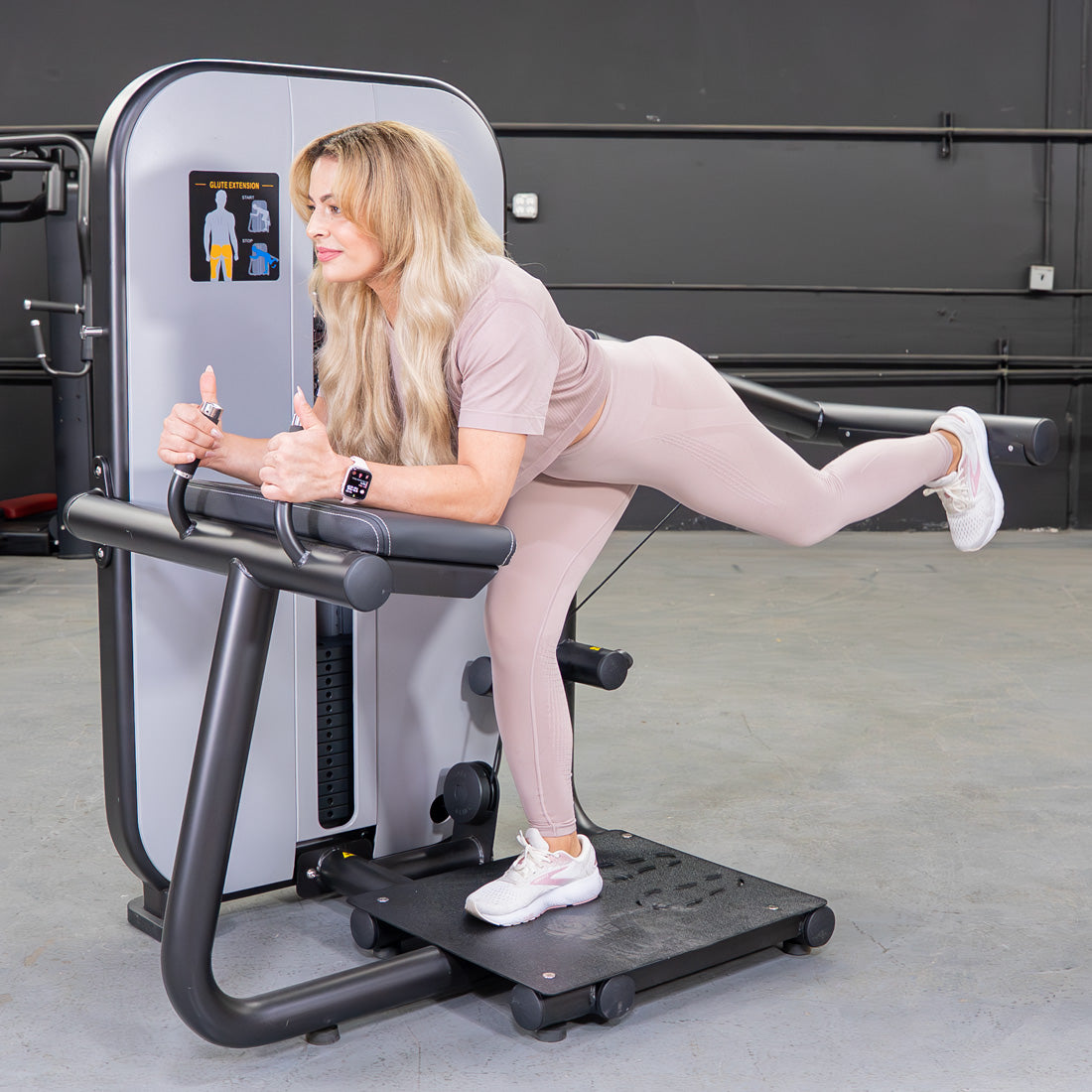 Muscle D Fitness - Vogue Glute Extension Machine - Commercial Gym