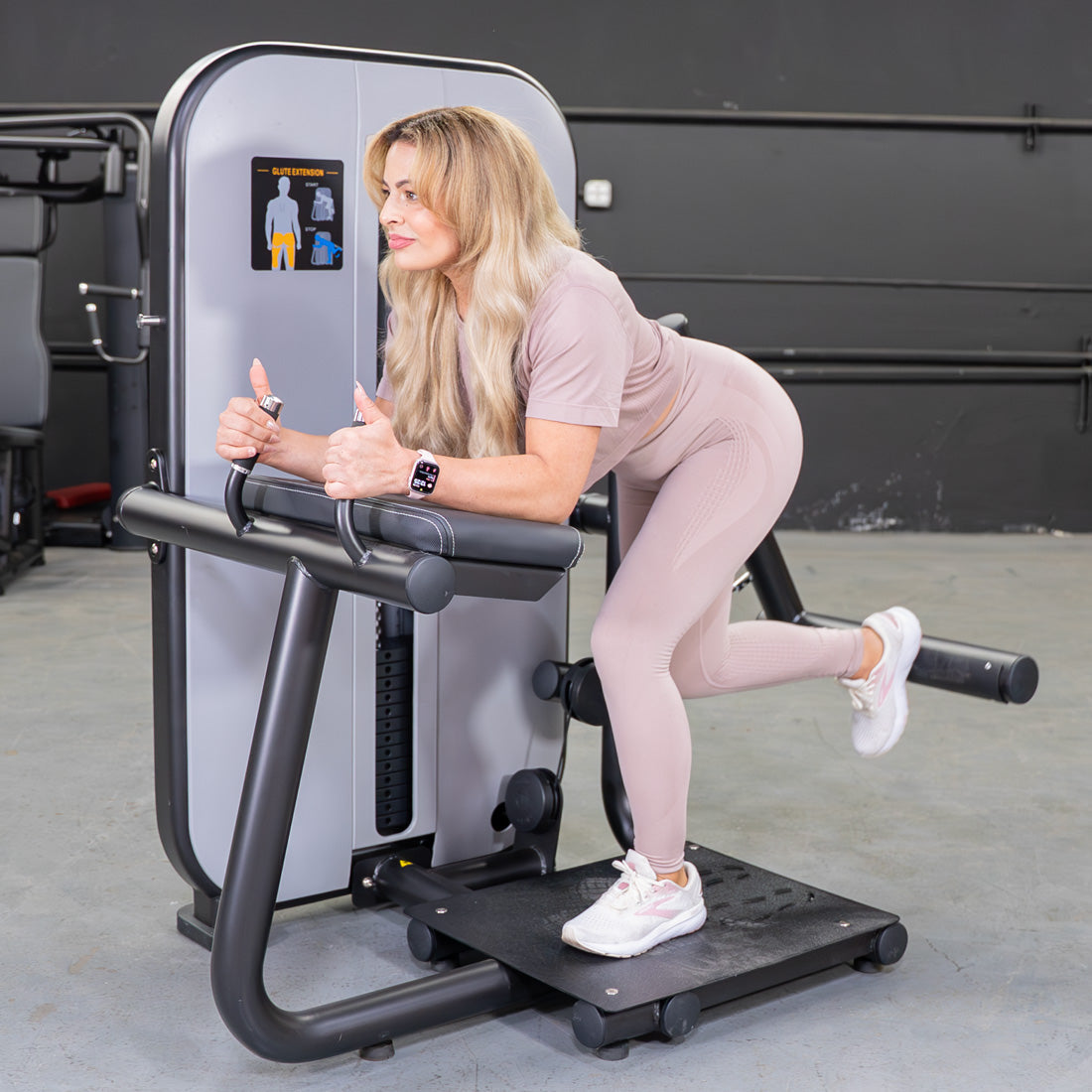 Muscle D Fitness - Vogue Glute Extension Machine - Commercial Gym
