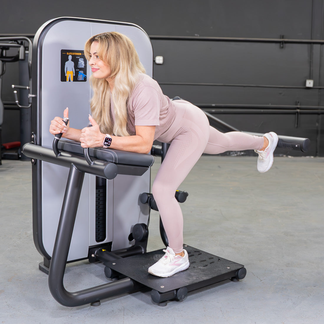 Muscle D Fitness - Vogue Glute Extension Machine - Commercial Gym