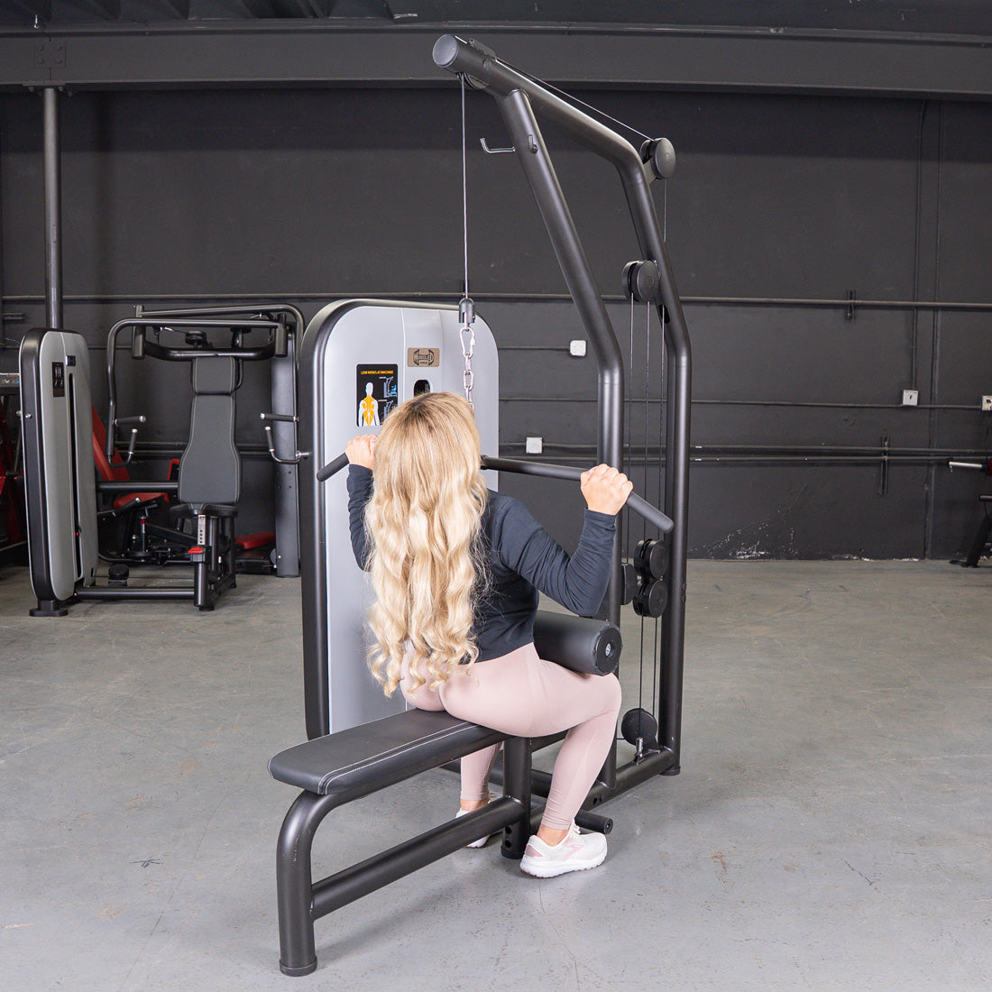 Muscle D Fitness - Vogue Lat Pulldown Low Row Combo | Commercial Grade