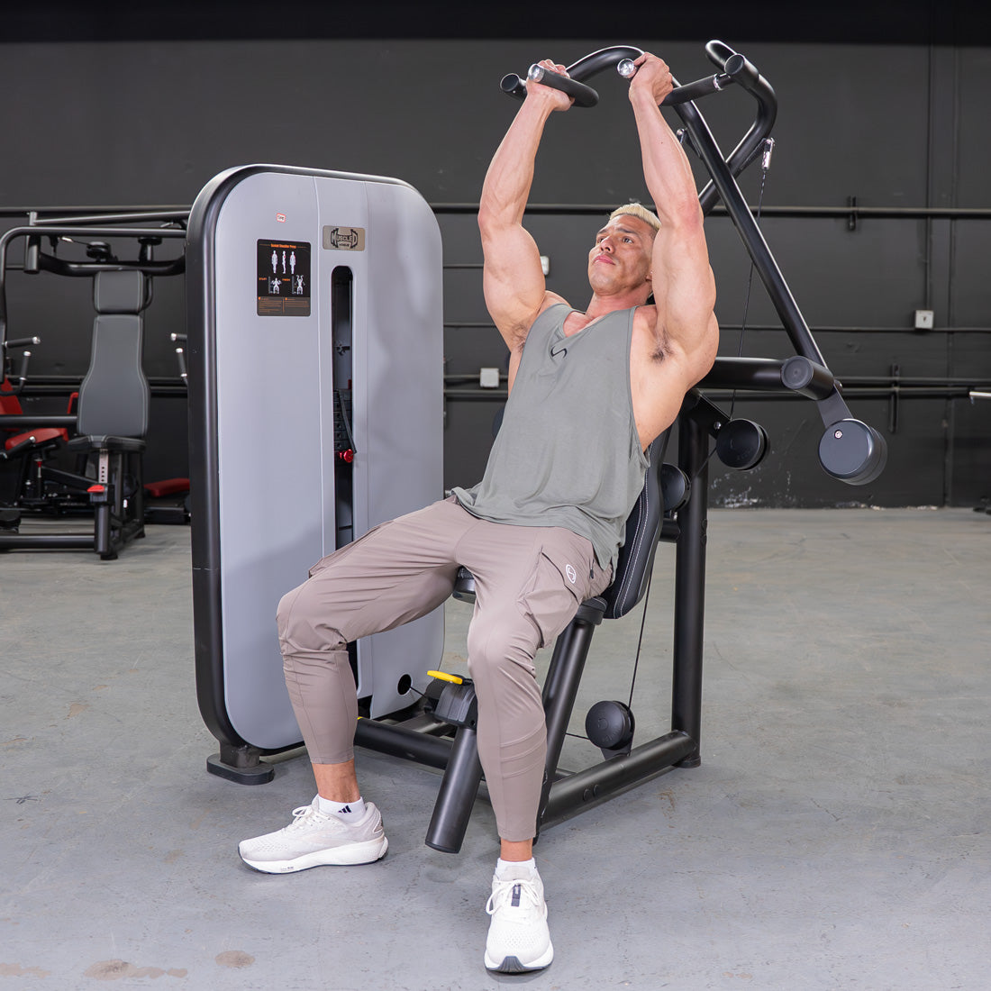 Muscle D Fitness - Vogue Shoulder Press by Muscle D Fitness – Commercial Strength Machine