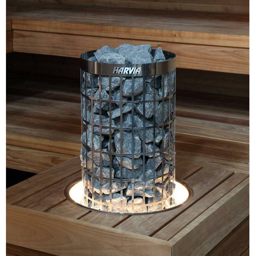 Harvia Cilindro Led Embedding Flange For 6 & 8kw Sauna Heaters