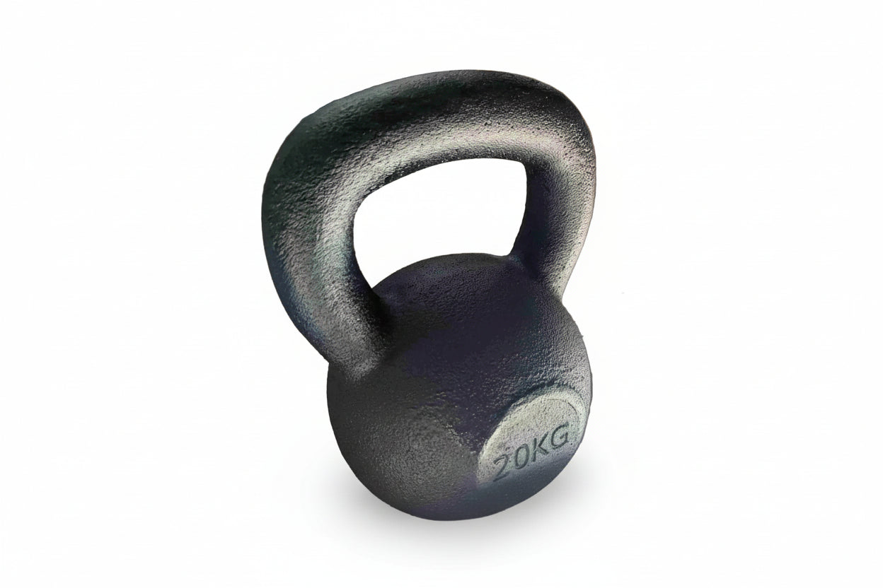 Muscle D Fitness - Kettlebell - Cast Iron - Heavy Duty (Kettlebell Only)