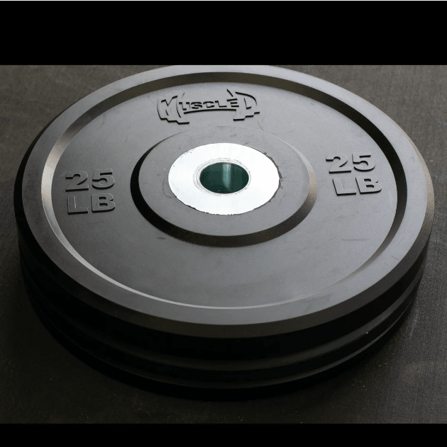 Muscle D Fitness - Compact Half Cage Complete Weight Kit - Storage Squat Rack Adjustable - Dip Handles