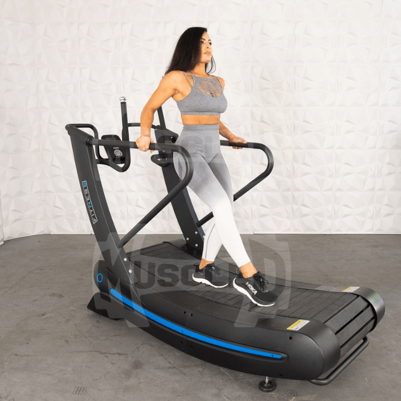 Muscle D Fitness - Commercial Self Powered Curve Treadmill - Standalone