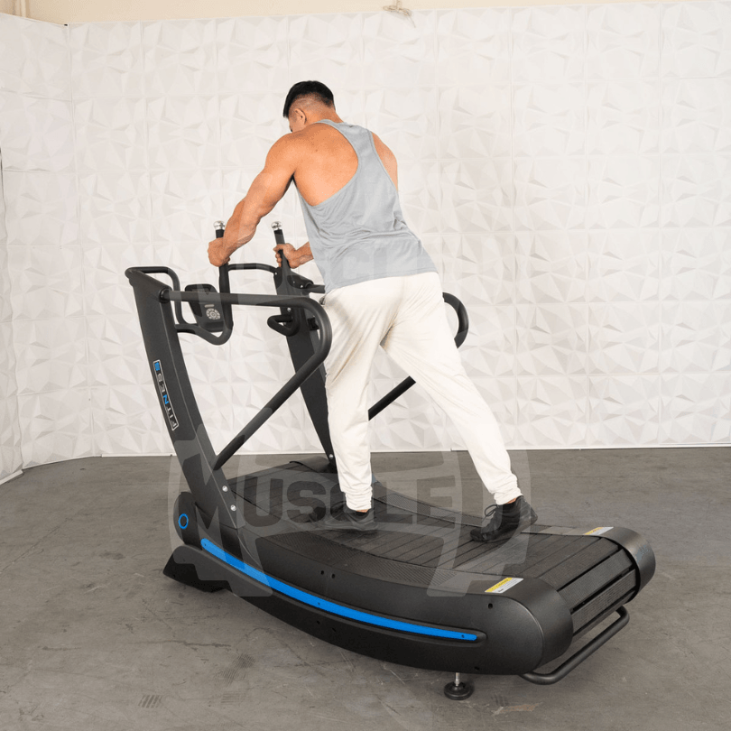 Muscle D Fitness - Commercial Self Powered Curve Treadmill - Standalone