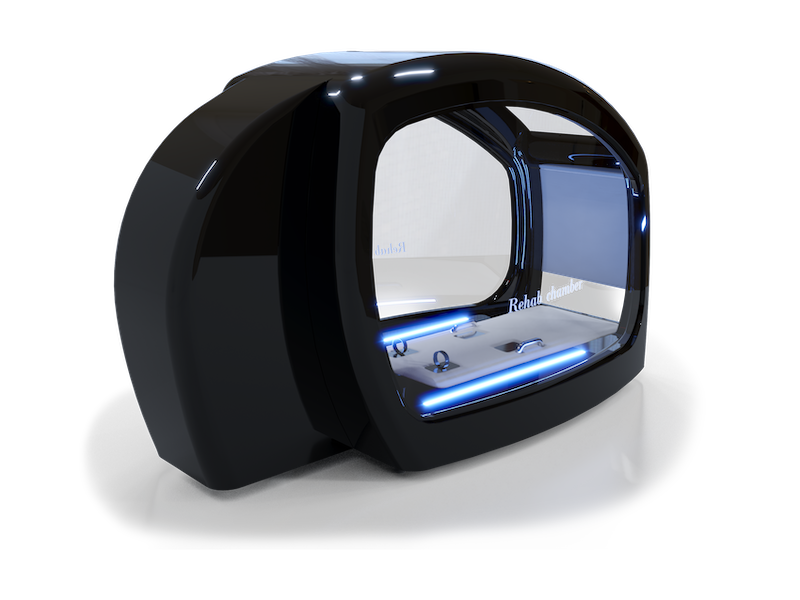 Cryonick HotCRYO Yoga & Pilates capsule chamber for weight loss and mobility restoration