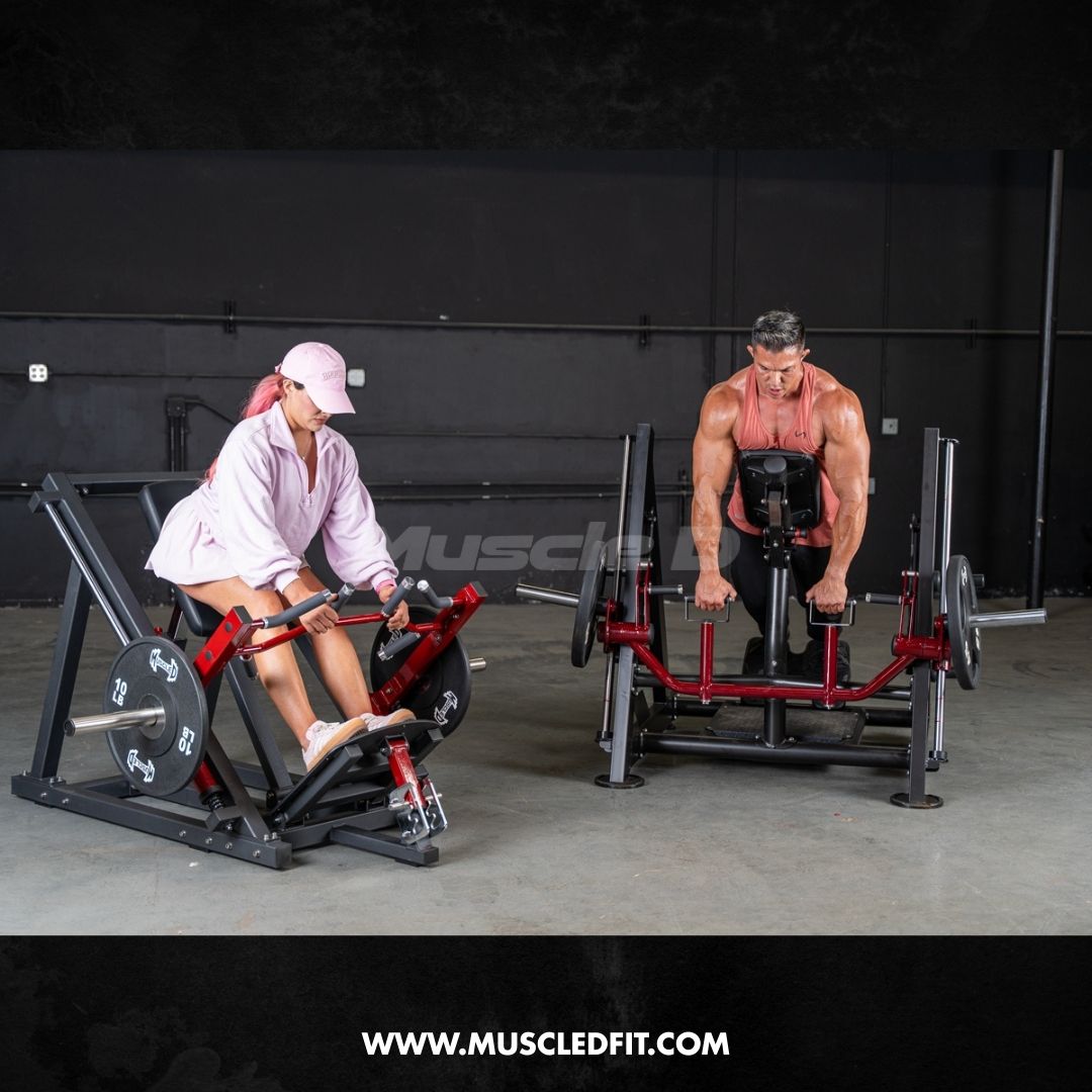 Muscle D Fitness - Power Leverage V2 Chest Supported Linear Bearing Row