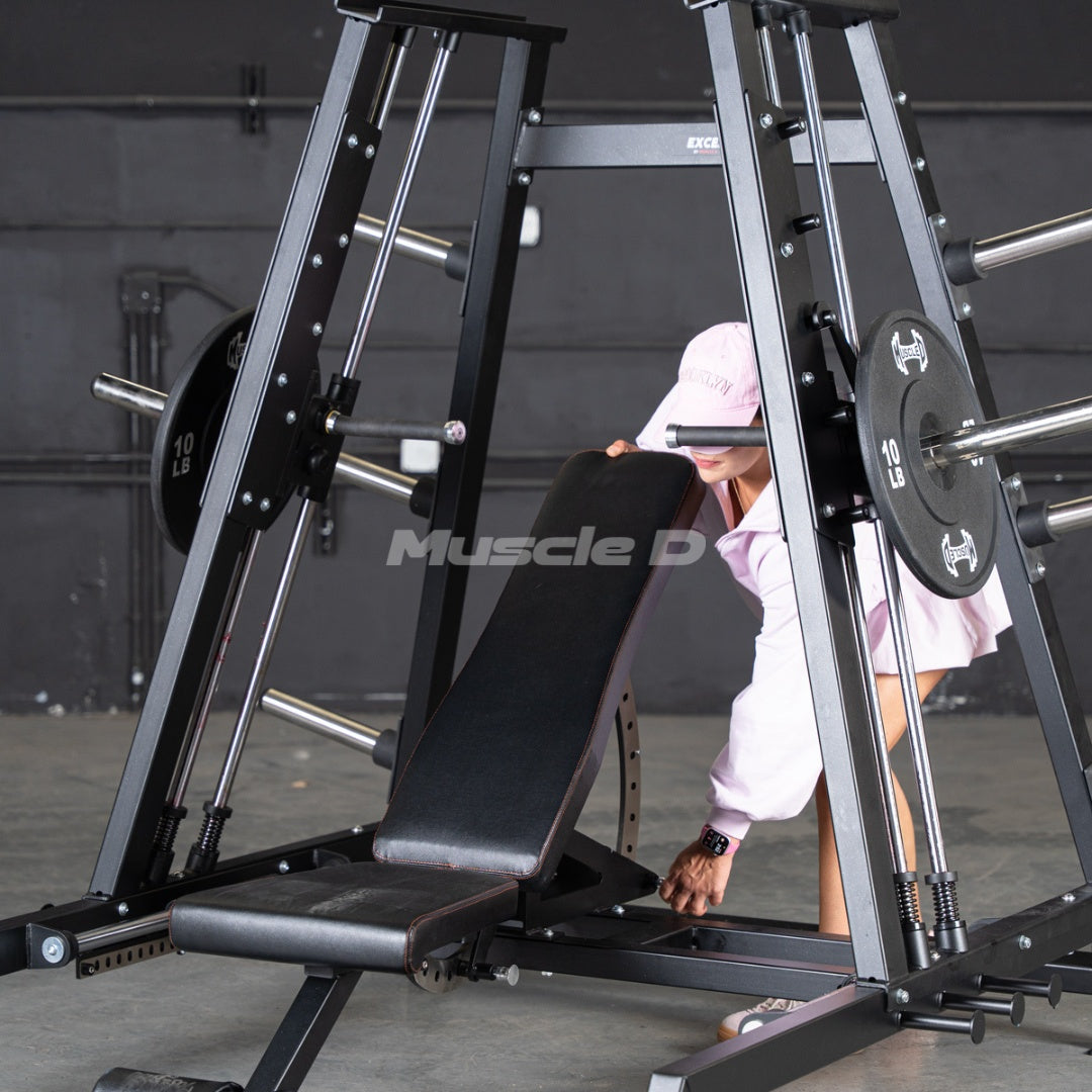 Muscle D Fitness - Excel Convergent Flat/Incline/Decline Bench