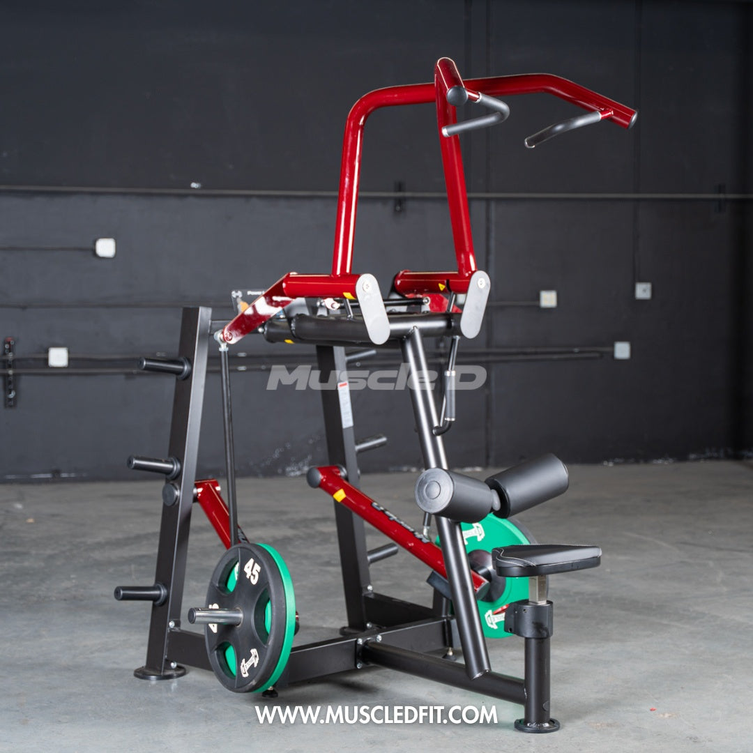 Muscle D Fitness - Power Leverage V2 Rotary Lat Pulldown – Iso-Lateral Commercial Gym Machine