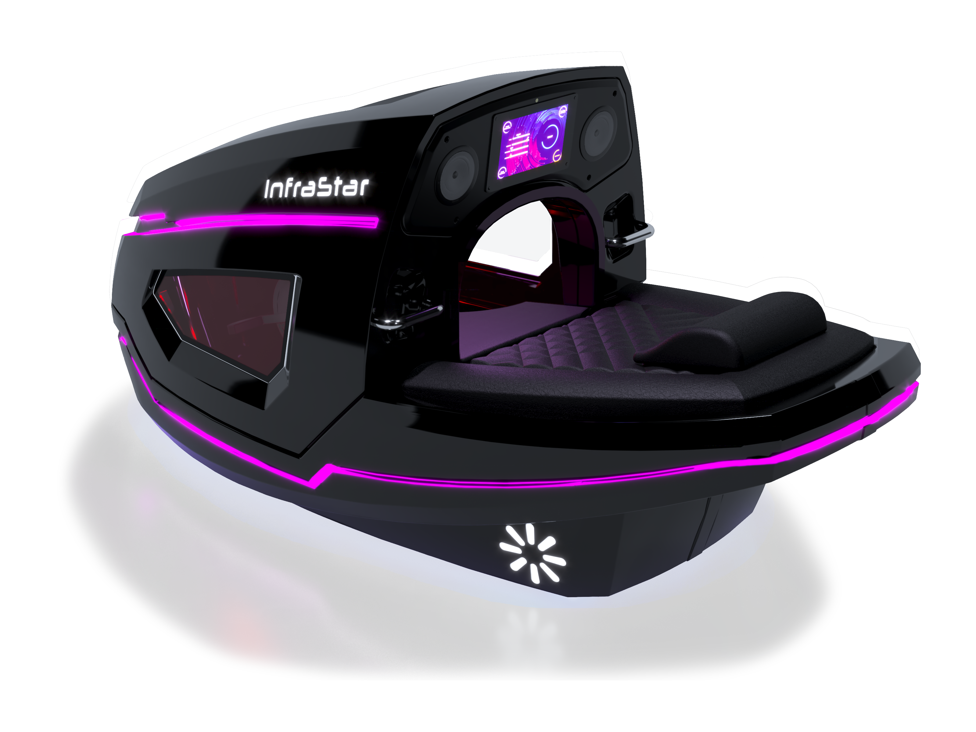 Cryonick InfraStar Infrared Vacuum Bike Advanced Infrared Fitness Bike for Weight Loss and Wellness
