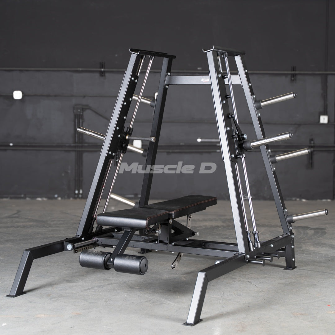 Muscle D Fitness - Excel Convergent Flat/Incline/Decline Bench