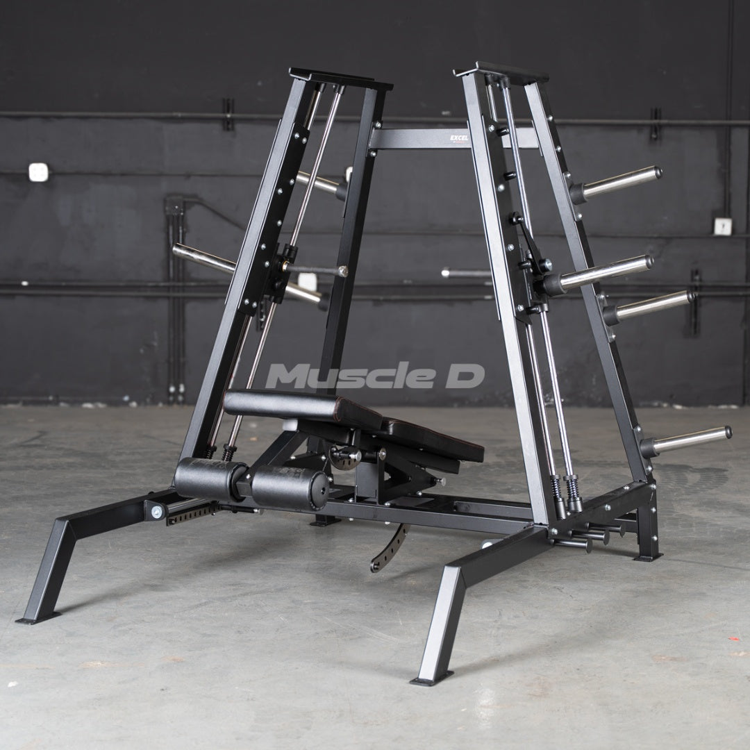 Muscle D Fitness - Excel Convergent Flat/Incline/Decline Bench