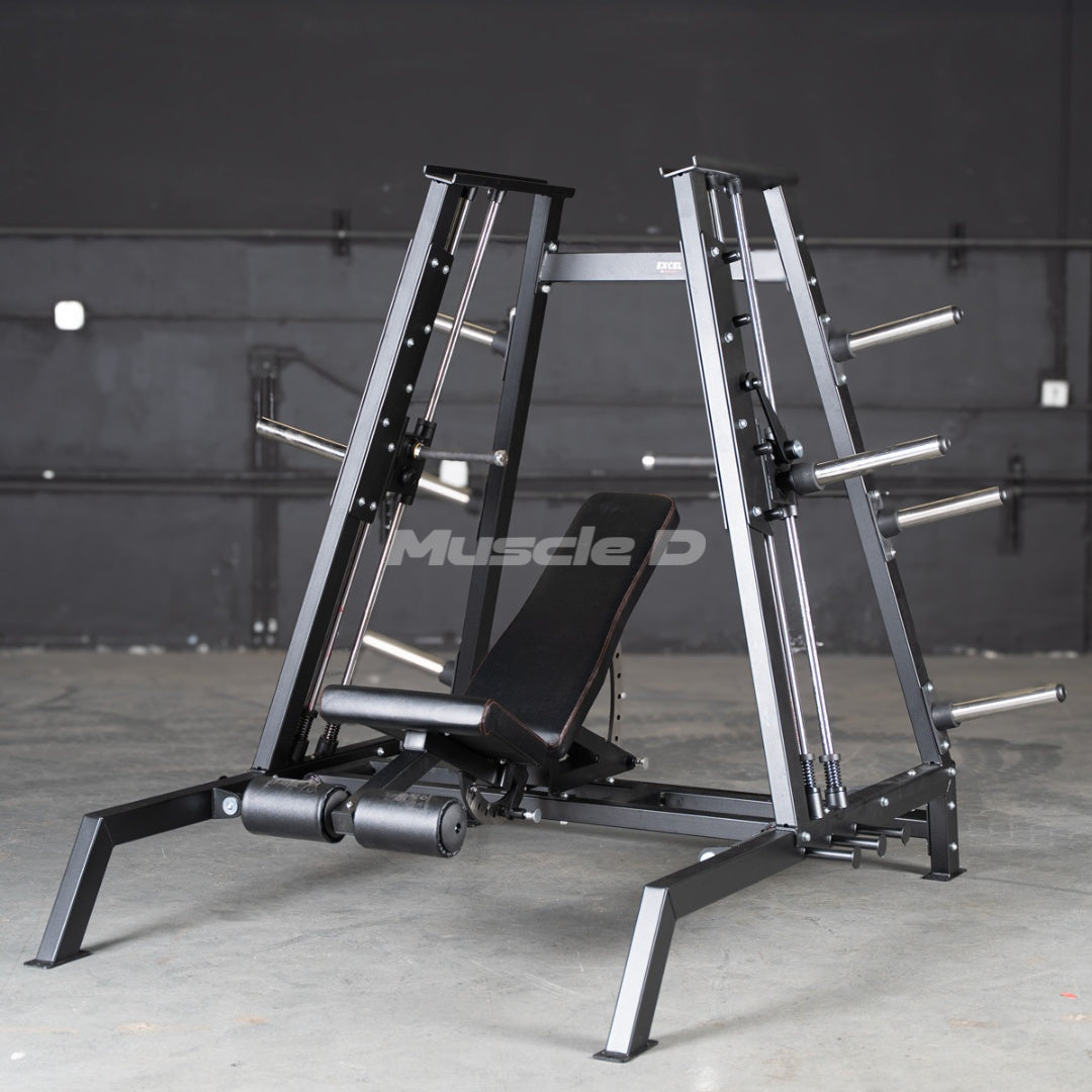 Muscle D Fitness - Excel Convergent Flat/Incline/Decline Bench