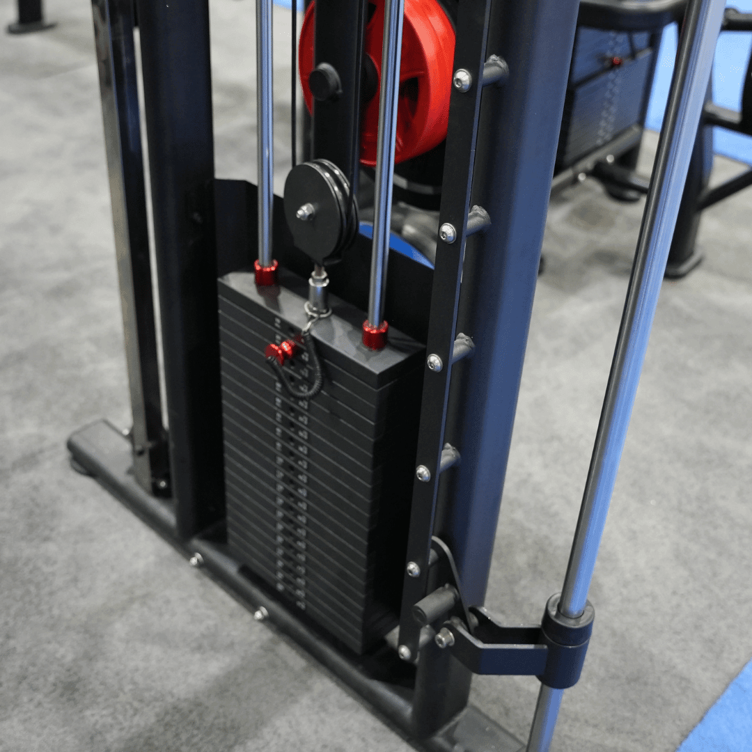 Muscle D Fitness - Dual Adjustable Pulley Smith Combo – Full Body Trainer