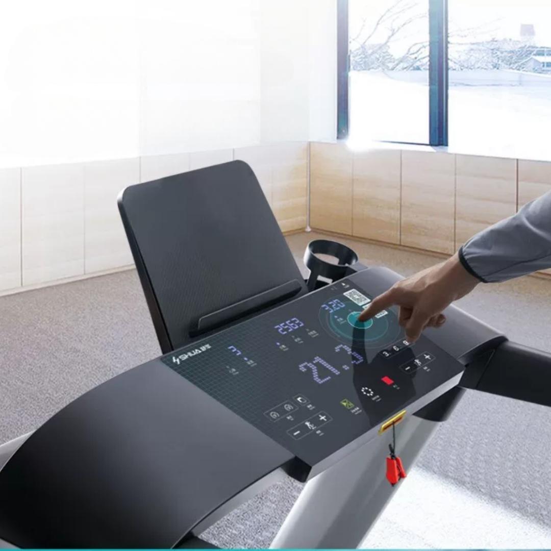 Muscle D Fitness - X6 Light Commercial Treadmill - LED Console - Cup Holder