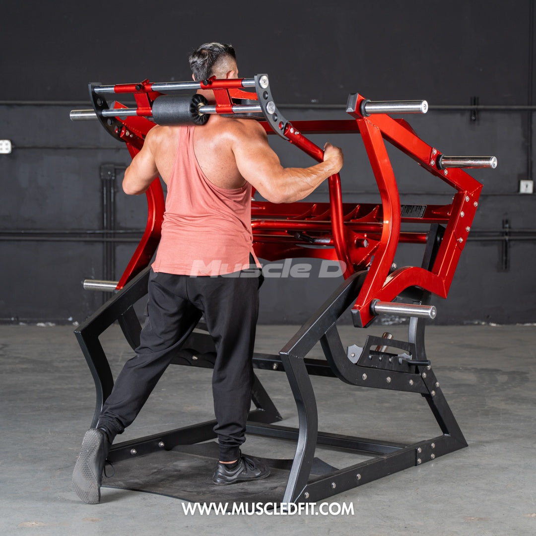 Muscle D Fitness - Pro Strength Power Hack Squat - Commercial Gym Machine