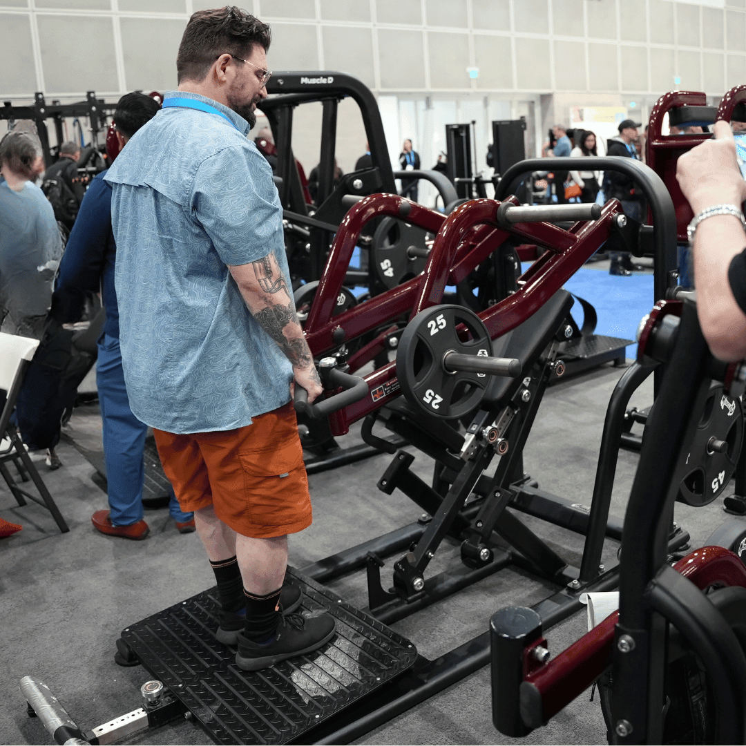 Muscle D Fitness - Pro Strength Dynamic Row - Chest Supported - Premium Adjustable Plate Loaded