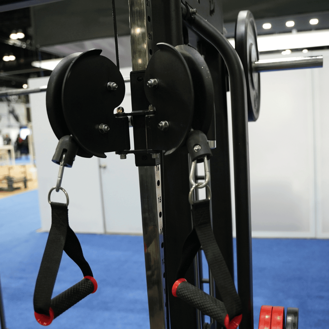 Muscle D Fitness - Dual Adjustable Pulley Smith Combo – Full Body Trainer