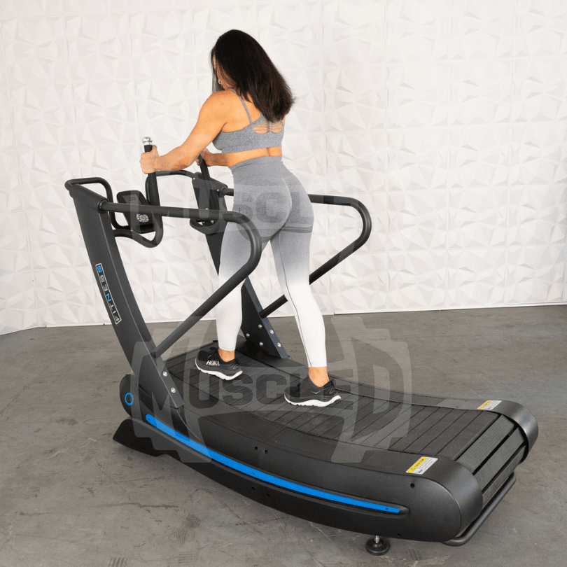 Muscle D Fitness - Commercial Self Powered Curve Treadmill - Standalone