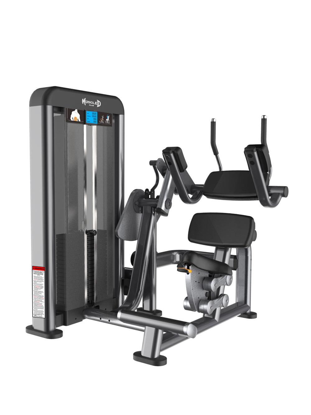 Muscle D Fitness - Elite Plus Ab Crunch Machine | Commercial Gym Equipment