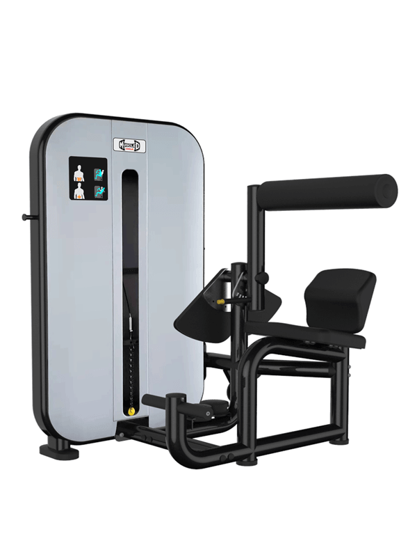 Muscle D Fitness - Vogue Selectorized AB/Back Combo - Core Machine