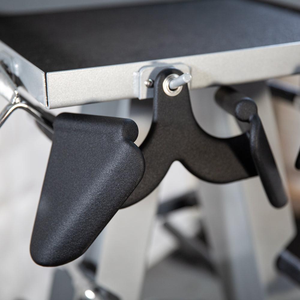 Muscle D Fitness - Accessory Rack - Sturdy Cable Attachment Storage (Rack Only)