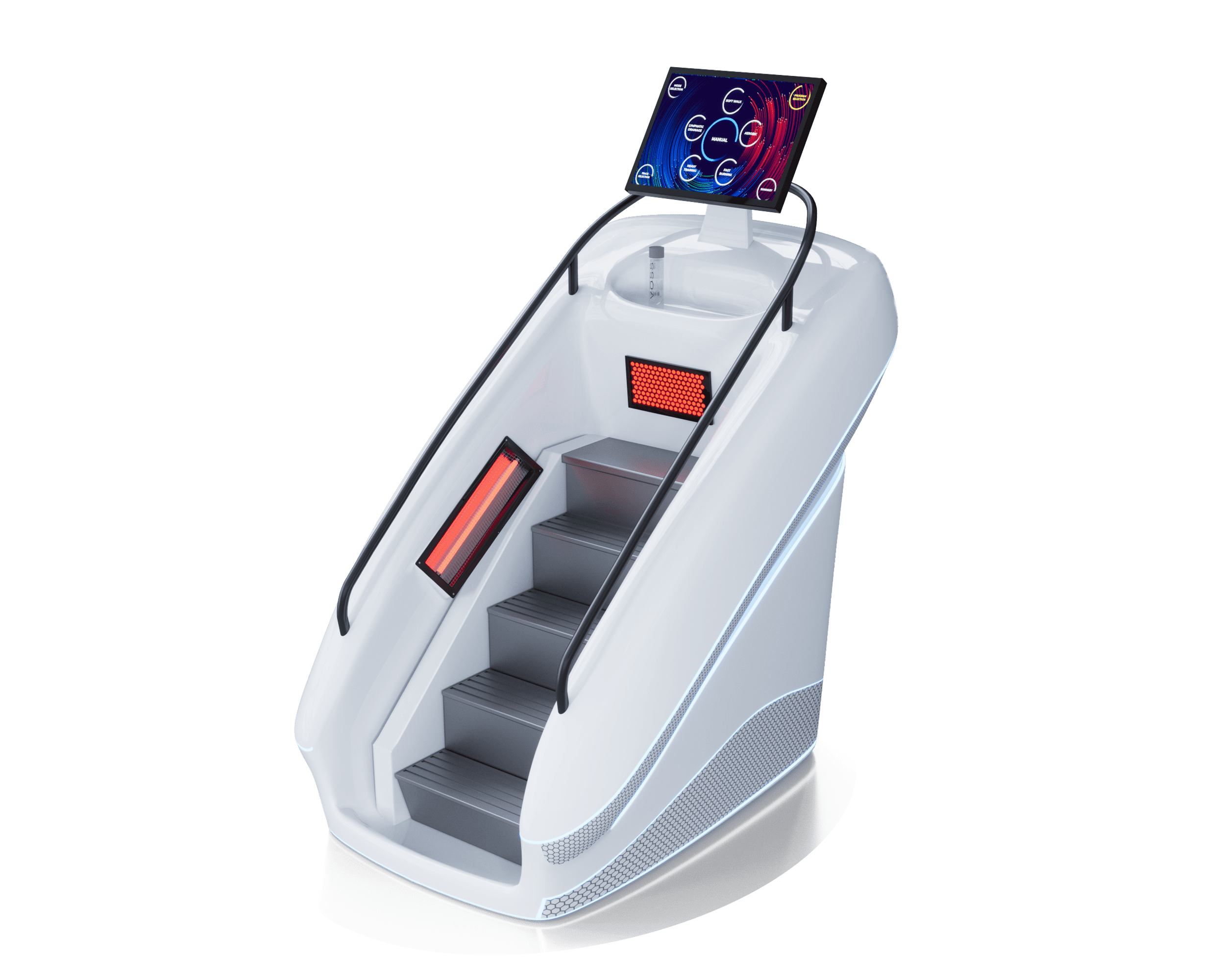 Cryonick InfraStepper Infrared and Red Light Fitness Climber for Biohacking and Longevity