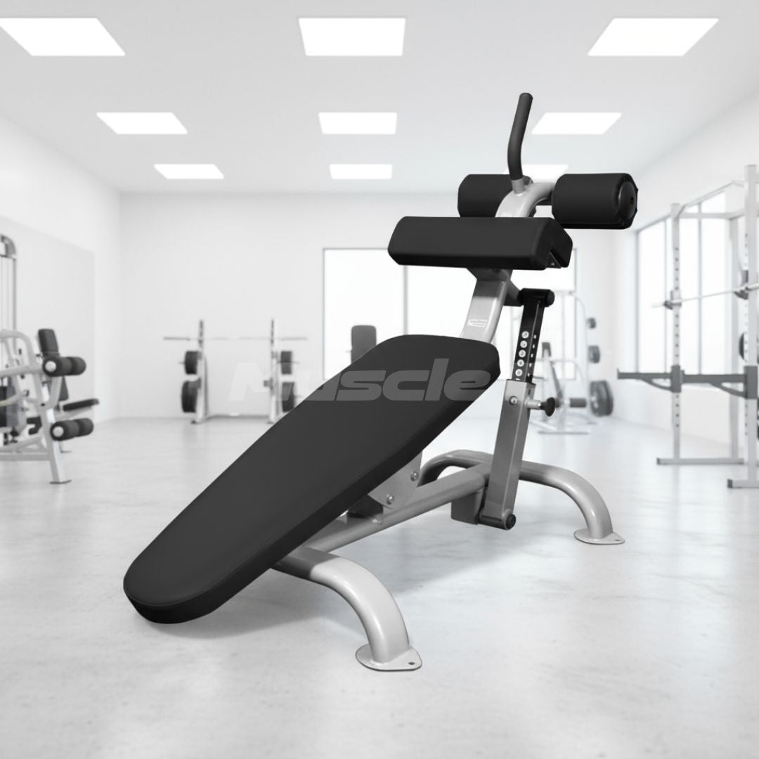 Muscle D Fitness - Adjustable Decline Bench - Commercial Core & Pressing Bench