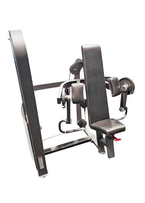Muscle D Fitness - Classic Selectorized Biceps Curl - Adjustable Seat - Pin Selectorized Weight Stack