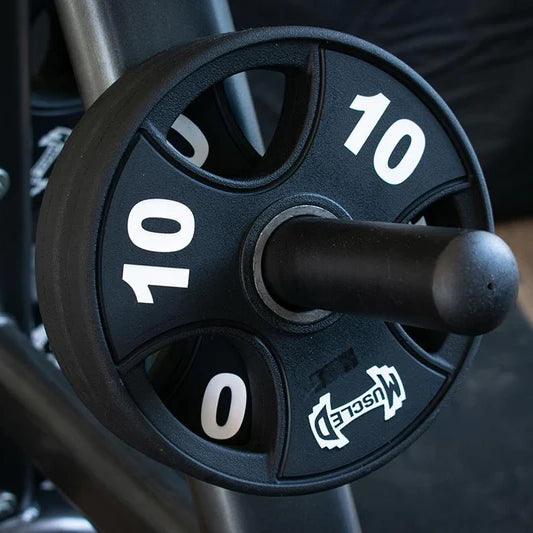 Muscle D Fitness - Pro Urethane Coated Olympic Plates - Per Pair / Set - Muscle D Fitness - Olympic Weight Pair