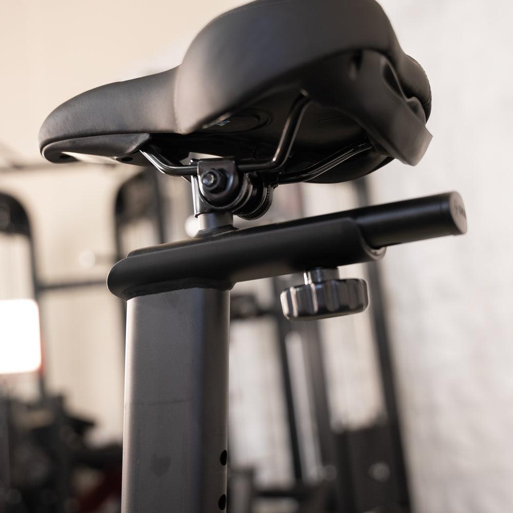 Muscle D Fitness - Home Upright Bike - Exercise Bike - Adjustable Seat and Handle Bars