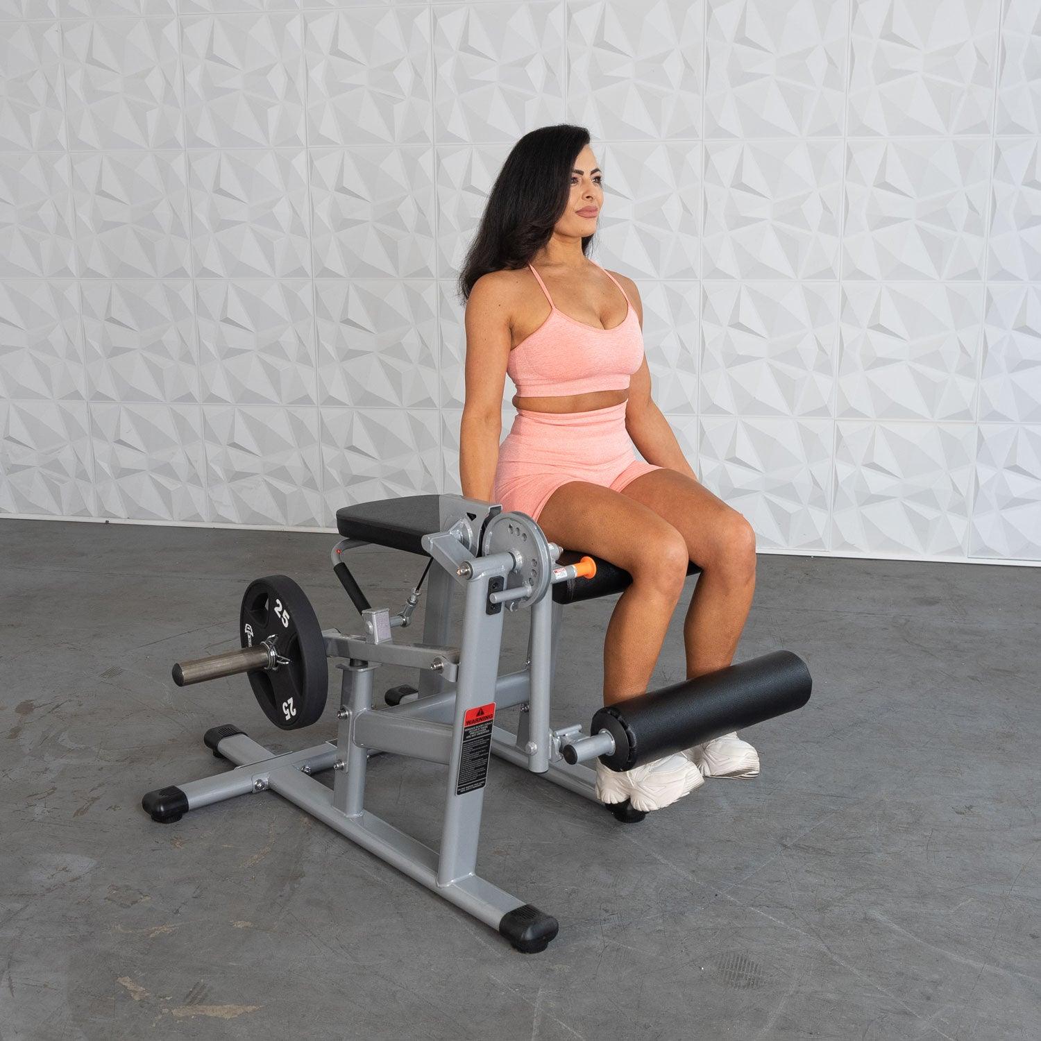 Muscle D Fitness - Excel Base Leg Extension - Leg Curl Combo - Machine