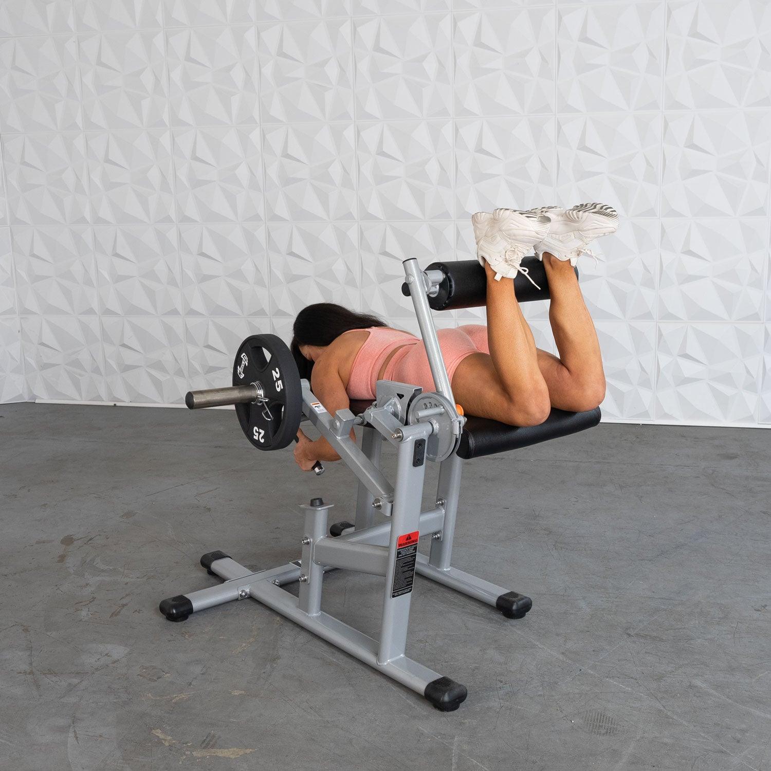 Muscle D Fitness - Excel Base Leg Extension - Leg Curl Combo - Machine